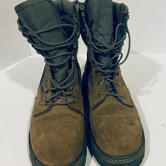 Boots ASTMF2413-05 Size 5 W Combat / Vibram UFCW USGI Sage Green Flight - Picture 3 of 8